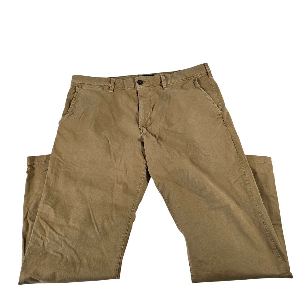 American Eagle Mens Next Level Flex Slim Straight Chino‎ Pants Khaki Tan 38x32